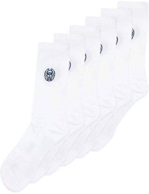 Calcetines Bidi Badu Don Carlito Crew Move Blanco 6 Pares -  -43-46