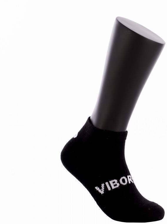 Calcetines Vibora Mamba Tobillero Negro 1 Par