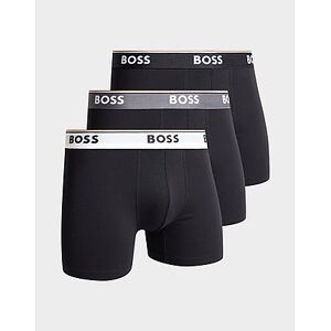 BOSS 3-Pack Boxers - Mens, Black  - Black - Size: Medium