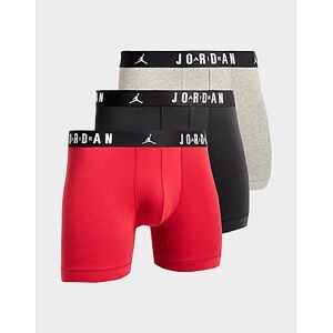 Jordan 3-Pack Boxers - Mens, Black  - Black - Size: Small