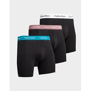 Calvin Klein Underwear 3-Pack Boxers - Mens, Black  - Black - Size: Extra Large