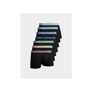 Calvin Klein 7-Pack Low Rise Trunks - Mens, Black  - Black - Size: Small