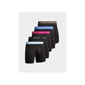 Calvin Klein Underwear 5-Pack Boxers - Mens, Black  - Black - Size: Extra Large