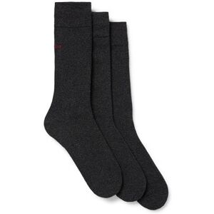 HUGO Triple-pack of regular-length socks in a cotton blend