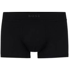 Boss Stretch-microfibre trunks with logo waistband