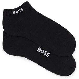 Boss Two-pack of cotton-blend ankle-length socks