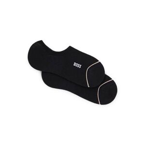 Boss Two-pack of ankle-length socks with branding