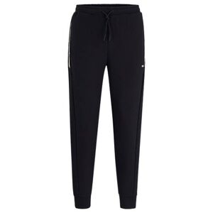Boss Cotton-blend tracksuit bottoms with HD logo print
