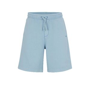 Boss Regular-fit shorts in French terry cotton