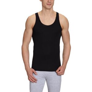 Schiesser Men's Vest, Black (000-Schwarz), XXXXX-Large (5XL)