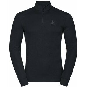 Odlo Active Warm Half-zip LS - Musta - M