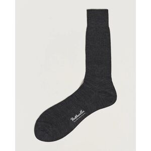 Pantherella Naish Merino/Nylon Sock Charcoal - Musta - Size: 10 (39) 10,5 (40-41) 11 (42) 11,5 (43-44) - Gender: men