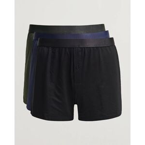 CDLP 3-Pack Boxer Shorts Black/Army/Navy - Ruskea - Size: 7,5 8 8,5 9 - Gender: men