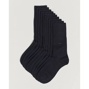 CDLP 10-Pack Bamboo Socks Navy Blue - Musta - Size: One size - Gender: men