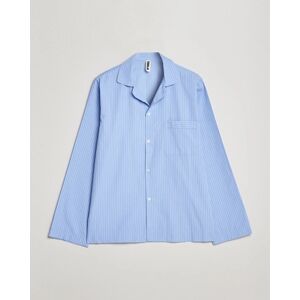 Tekla Poplin Pyjama Shirt Pin Stripes - Kulta,Musta - Size: One size - Gender: men