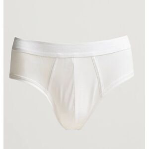 Zimmerli of Switzerland Mercerized Cotton Briefs White - Valkoinen - Size: S M L XL XXL - Gender: men