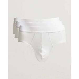 Bread & Boxers 3-Pack Brief White 3 - Sininen - Size: S M L XL - Gender: men