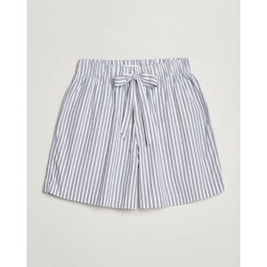 Tekla Poplin Pyjama Shorts Skagen Stripes - Musta - Size: 41 42 43 45 40 - Gender: men