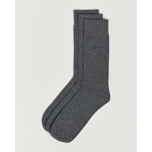 Gant 3-Pack Cotton Socks Charcoal Melange - Valkoinen - Size: 40 41 42 43 44 45 46 - Gender: men