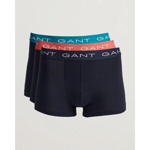 Gant 3-Pack Trunks Evening Blue - Vihreä - Size: S L XL - Gender: men