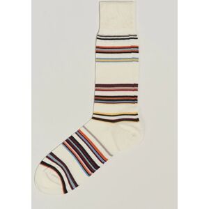 Paul Smith Flavio Signature Stripe Socks White - Sininen - Size: S M L - Gender: men