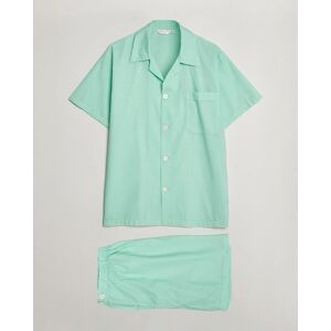 Derek Rose Shortie Cotton Pyjama Set Mint - Valkoinen - Size: 41 42 44 45 - Gender: men