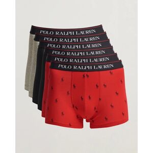 Ralph Lauren 6-pack Trunk Heather/Red PP/Black - Size: One size - Gender: men