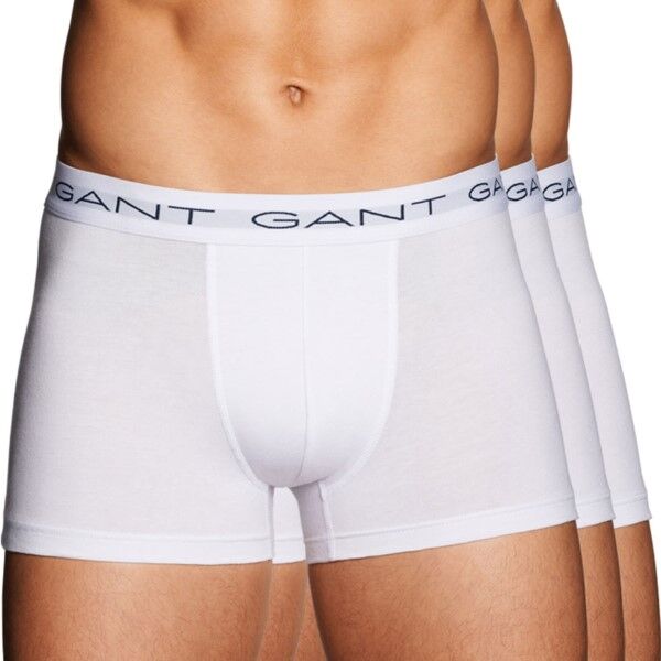 Gant 3 pakkaus Essential Basic CS Trunks - White  - Size: 3003 - Color: valkoinen