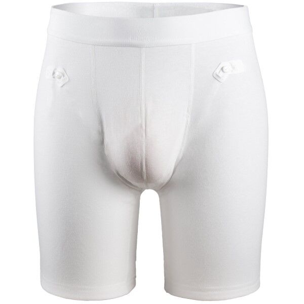 IIA Frigo 4 Cotton Long Boxer Brief - White  - Size: 4W9 - Color: valkoinen