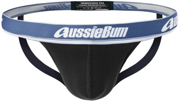 aussieBum WJ Pro Jock - Black  - Size: wjproj - Color: musta