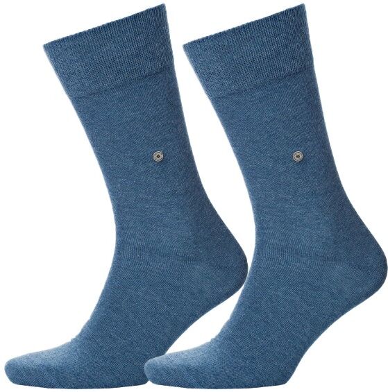 Burlington 2 pakkaus Everyday Cotton Sock - Denim  - Size: 21045 - Color: Farkku