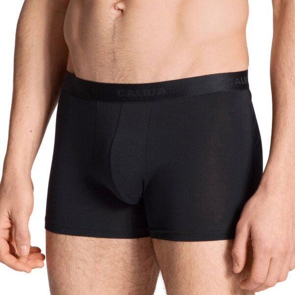 Calida 3 pakkaus Natural Benefit Boxer - Black  - Size: 26341 - Color: musta