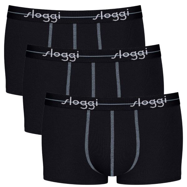 Sloggi 3 pakkaus Men Start Hipster C3P - Black  - Size: 10074006 - Color: musta