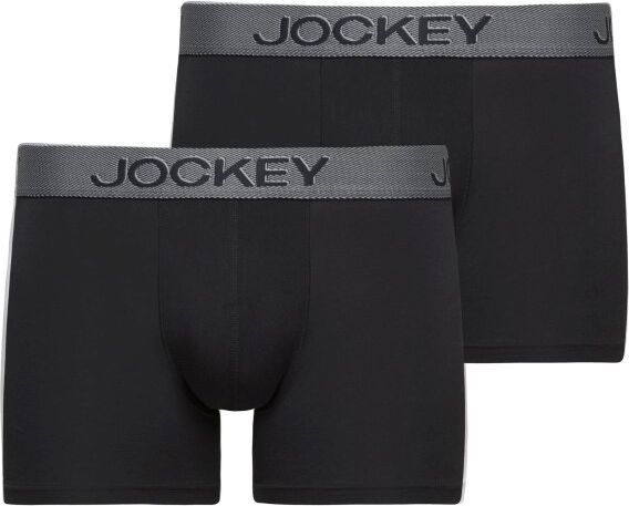 Jockey 2 pakkaus 3D Innovations Short Trunk 3XL - Black  - Size: 22152932 - Color: musta