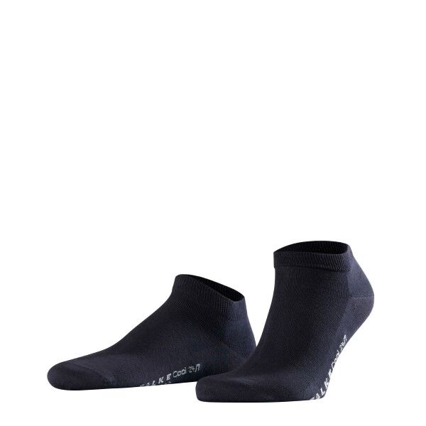 Falke Cool 24 7 Sneaker Socks - Navy-2  - Size: 13288 - Color: Merensininen