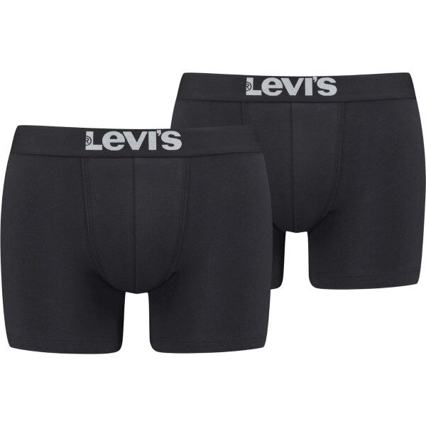 Levis 2 pakkaus Base Boxer - Black  - Size: 905001001 - Color: musta