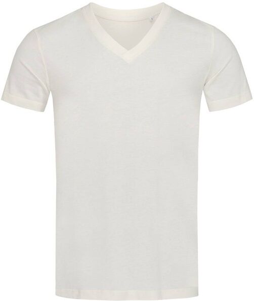 Stedman James Organic Men V-Neck - Creme  - Size: ST9210 - Color: Kermanvärinen