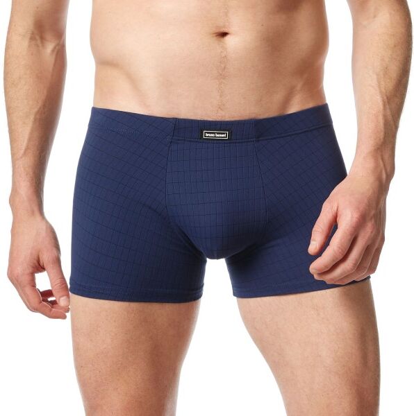 Bruno Banani Check Line 2.0 Shorts - Navy-2  - Size: 2201-2165 - Color: Merensininen