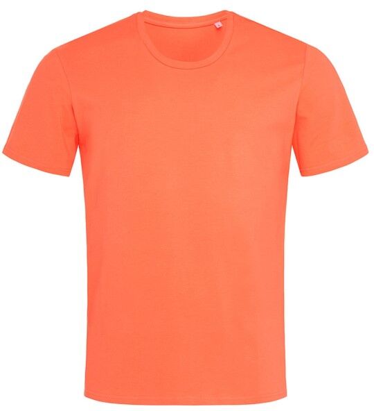 Stedman Clive Relaxed Men Crew Neck - Apricot  - Size: ST9630 - Color: aprikoosi