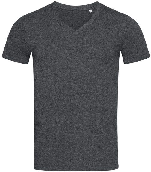 Stedman Luke Men V-Neck - Darkgrey  - Size: ST9810 - Color: tummanharm