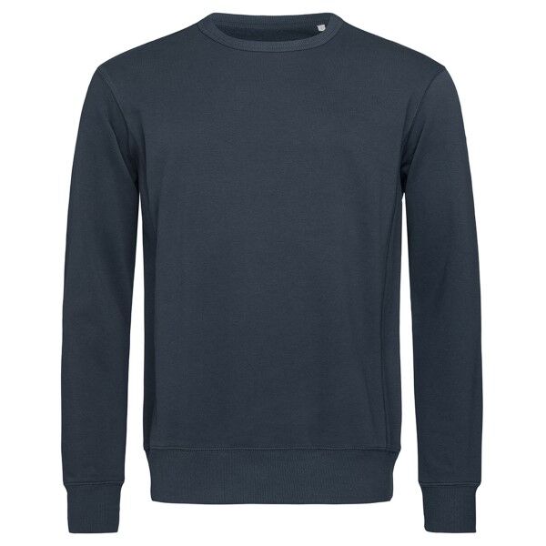 Stedman Sweatshirt Men Long Sleeve - Midnightblue  - Size: ST5620 - Color: keskiyönsin.