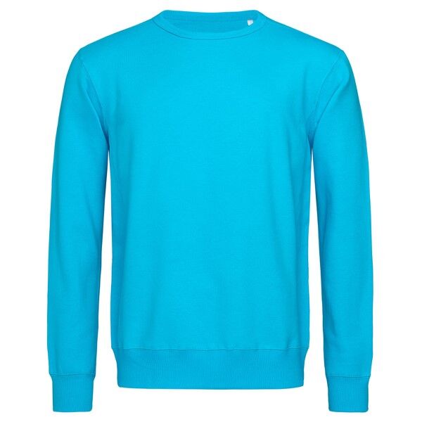 Stedman Sweatshirt Men Long Sleeve - Blue  - Size: ST5620 - Color: sininen
