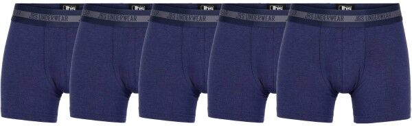 JBS 5 pakkaus Bamboo Tights For Boys - Navy-2  - Size: 910-51 - Color: Merensininen