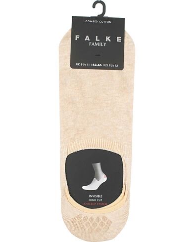 Falke Casual High Cut Sneaker Sock Sand Melange