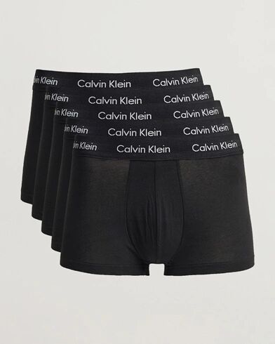 Calvin Klein Cotton Stretch 5-Pack Trunk Black