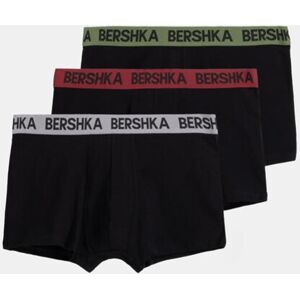 Bershka Lot 3 Boxers Taille Imprimée Homme M Noir - Publicité