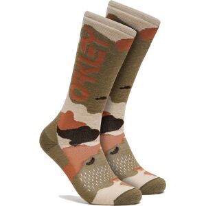 OAKLEY THE PRO CAMO PERFORMANCE SOCKS B1B CAMO DESERT M