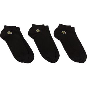 Lacoste 3-Pack Sport Socks Low-Cut Black, 43-46