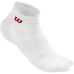 Wilson Quarter Sock 3-pack White, 39-46