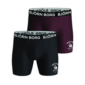 Björn Borg Performance Boxer Black/Red 2-pack, L